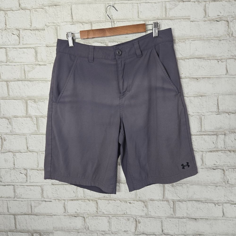 Under Armour loose fit gray shorts